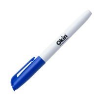 12-Pack Whiteboard Marker Pen Style Blue 1.0mm